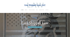 Desktop Screenshot of lisashippellaw.com